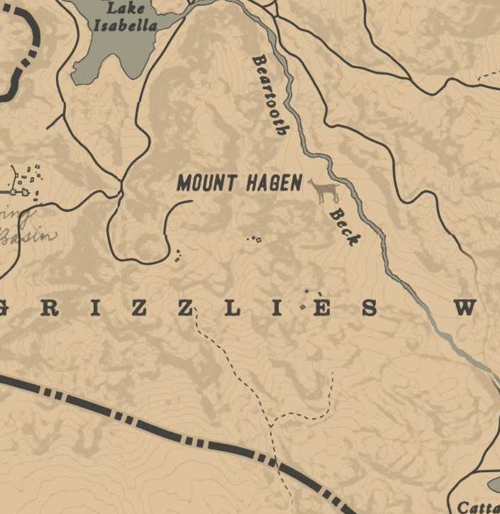 Rdr2 Panoramic Map Location.