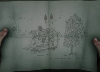 Sketched Map Red Dead Wiki Fandom