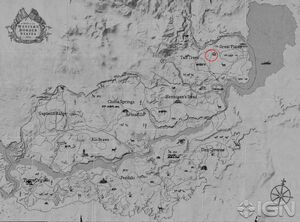 Red dead redemption map