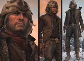 expert hunter outfit red