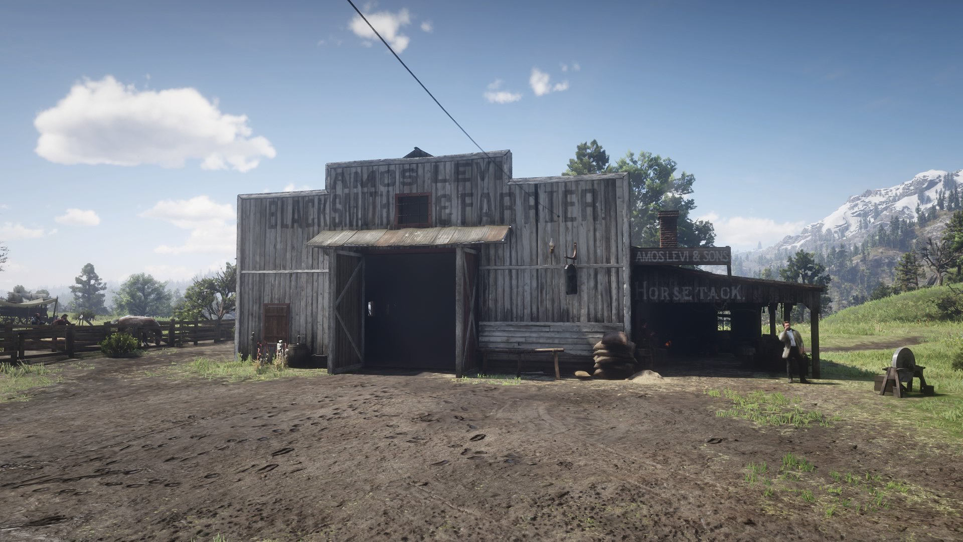 Amos Levi Blacksmith & Farrier | Red Dead Wiki | Fandom