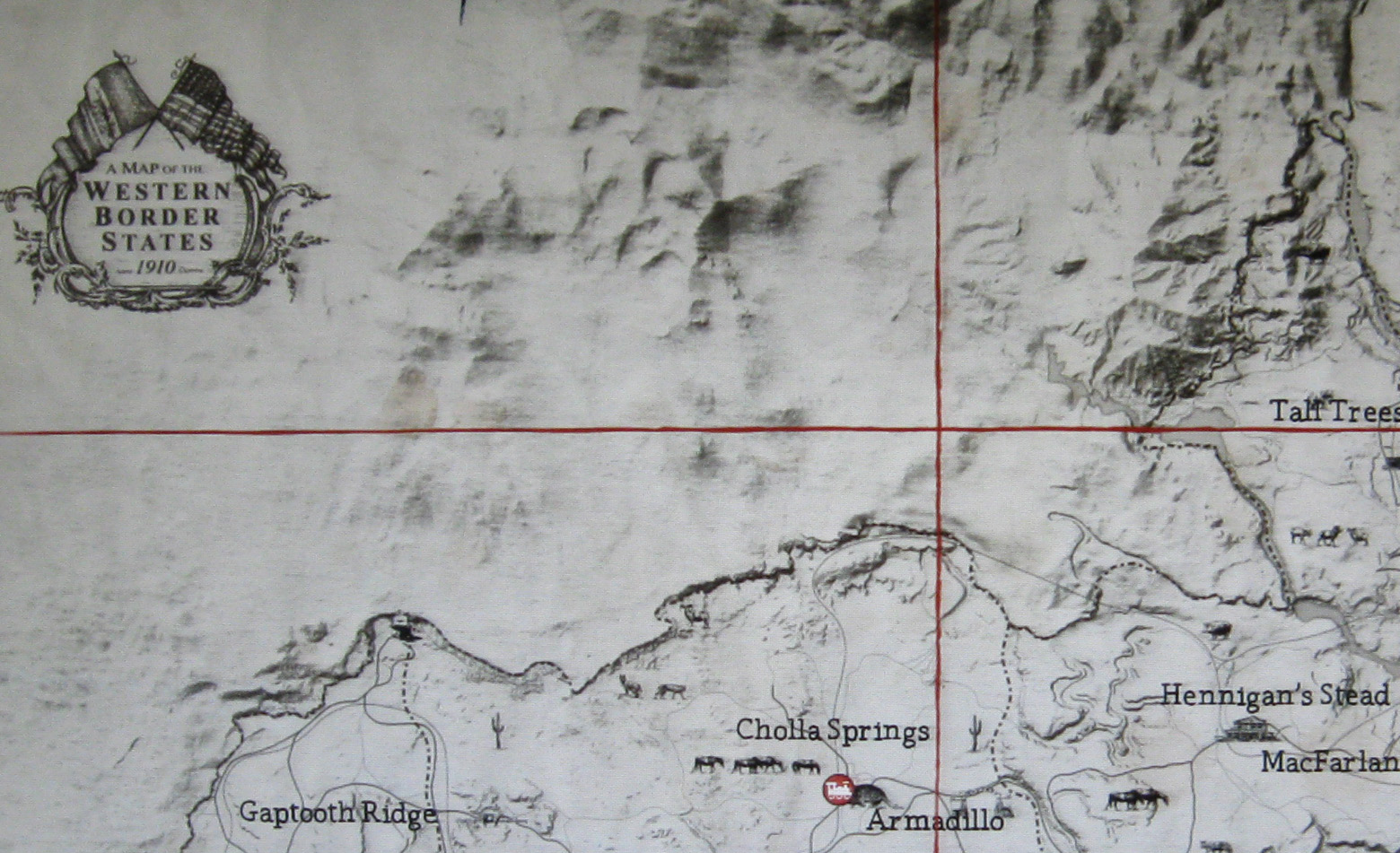 Hennigan's Stead North Treasure Map