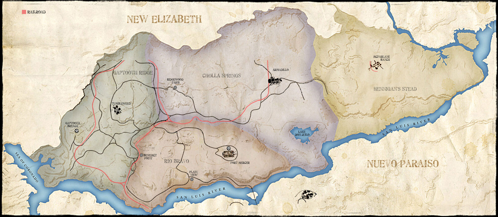 Панорамная карта rdr 2 для чего