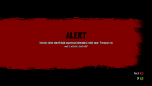 RDR-Cheats-Alert