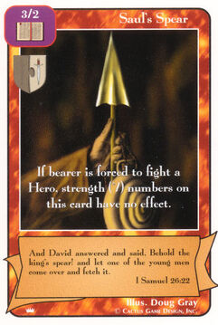 Saul's Spear - Kings