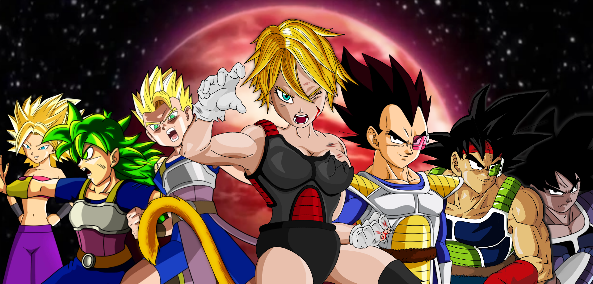 Dragon Ball Super Universe 6 Saiyans