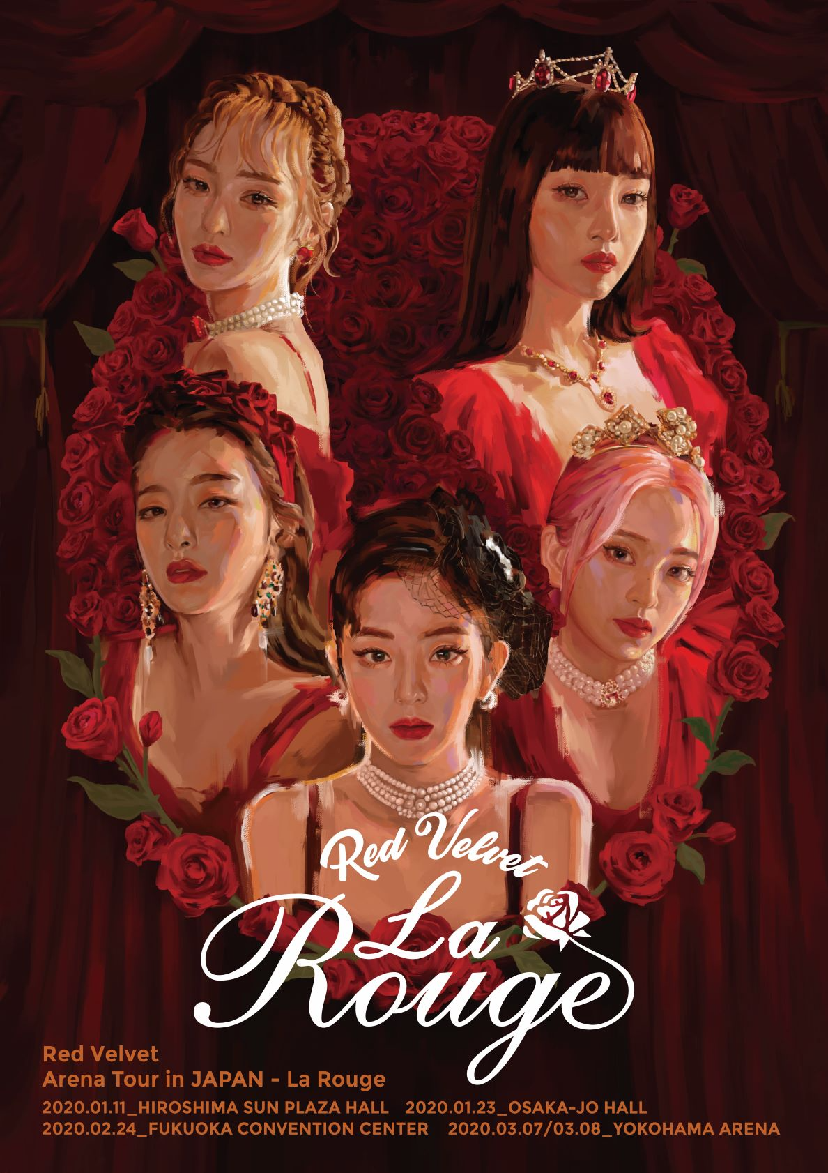 La Rouge Arena Tour In Japan Red Velvet Wiki Fandom