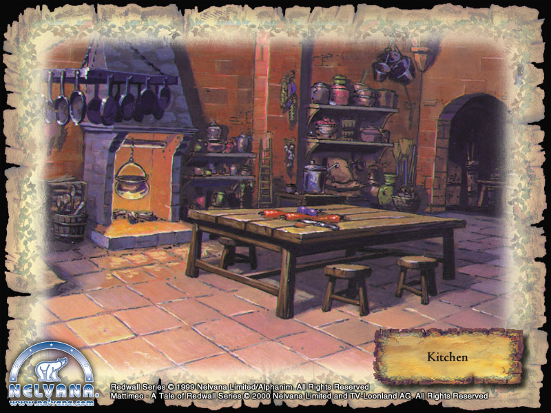 The Kitchen Redwall Wiki Fandom Ed By Wikia The Kitchen