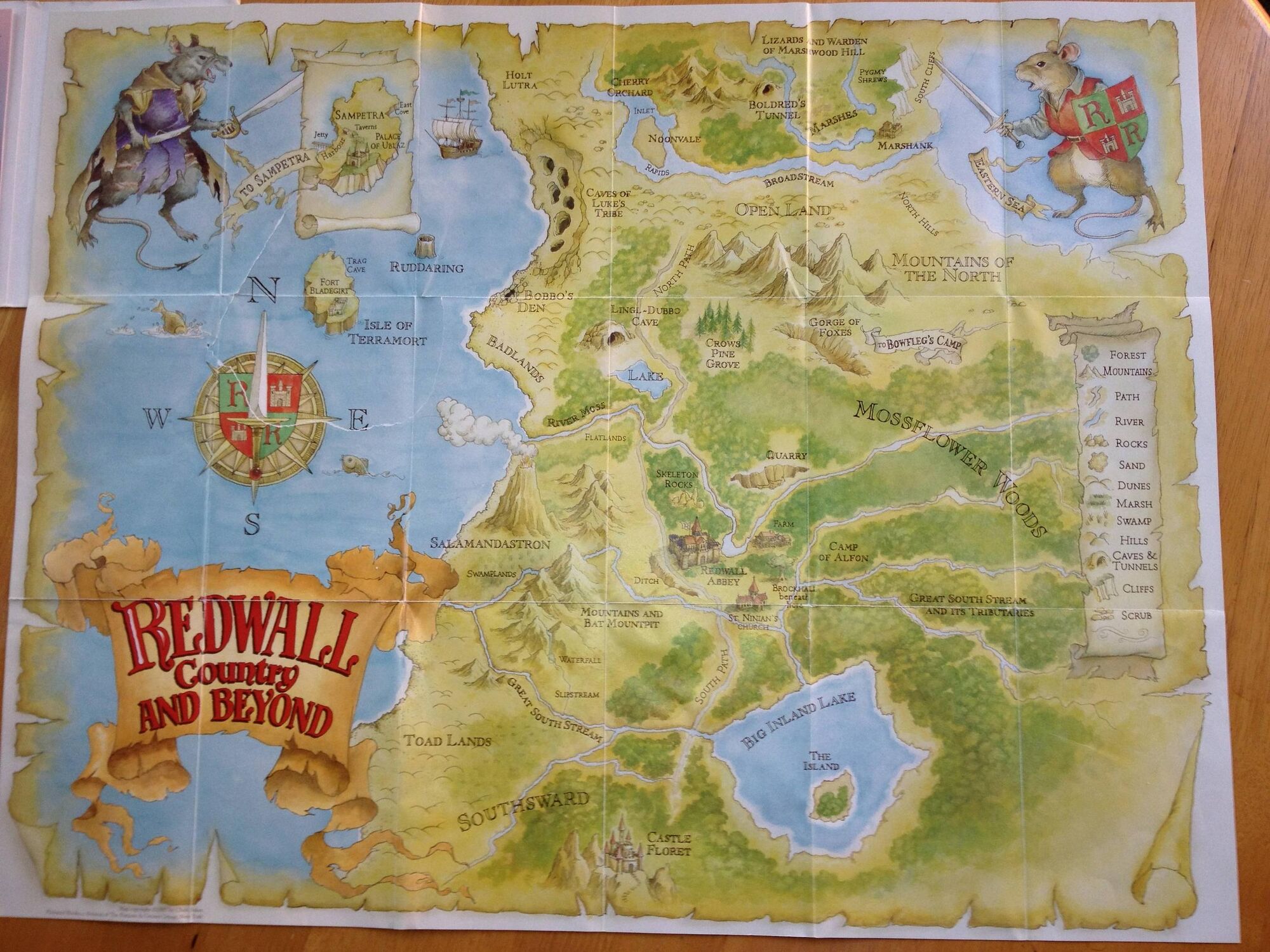 Redwall Map & Riddler  Redwall Wiki  FANDOM powered by Wikia