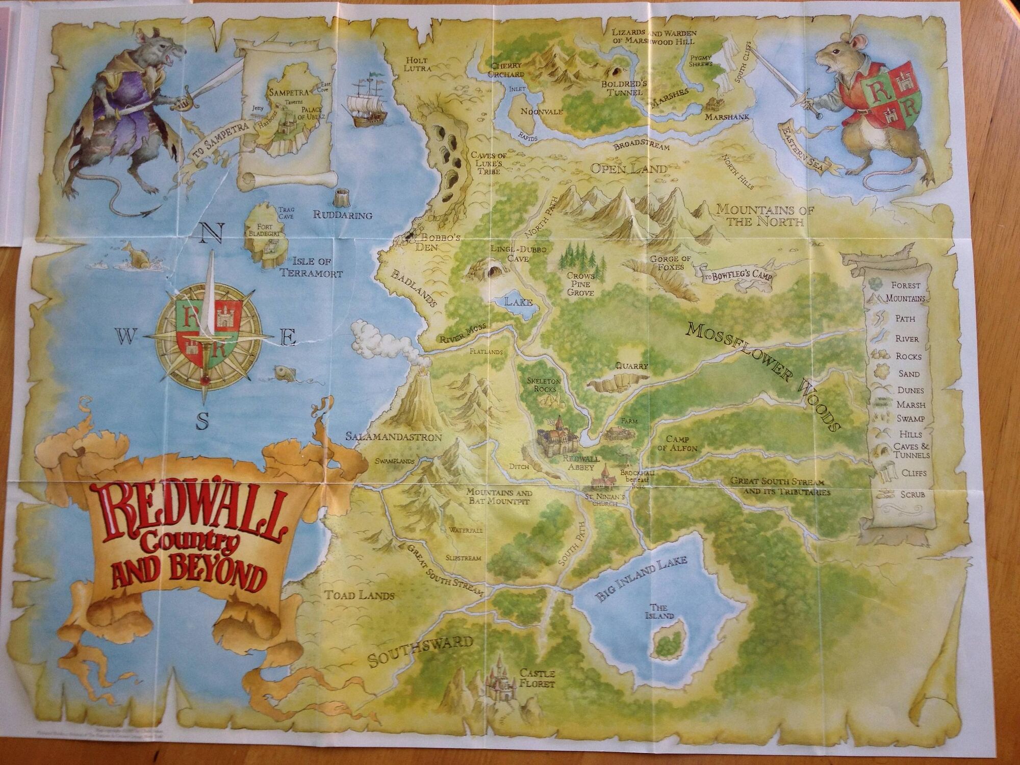 Redwall Map & Riddler Redwall Wiki FANDOM powered by Wikia