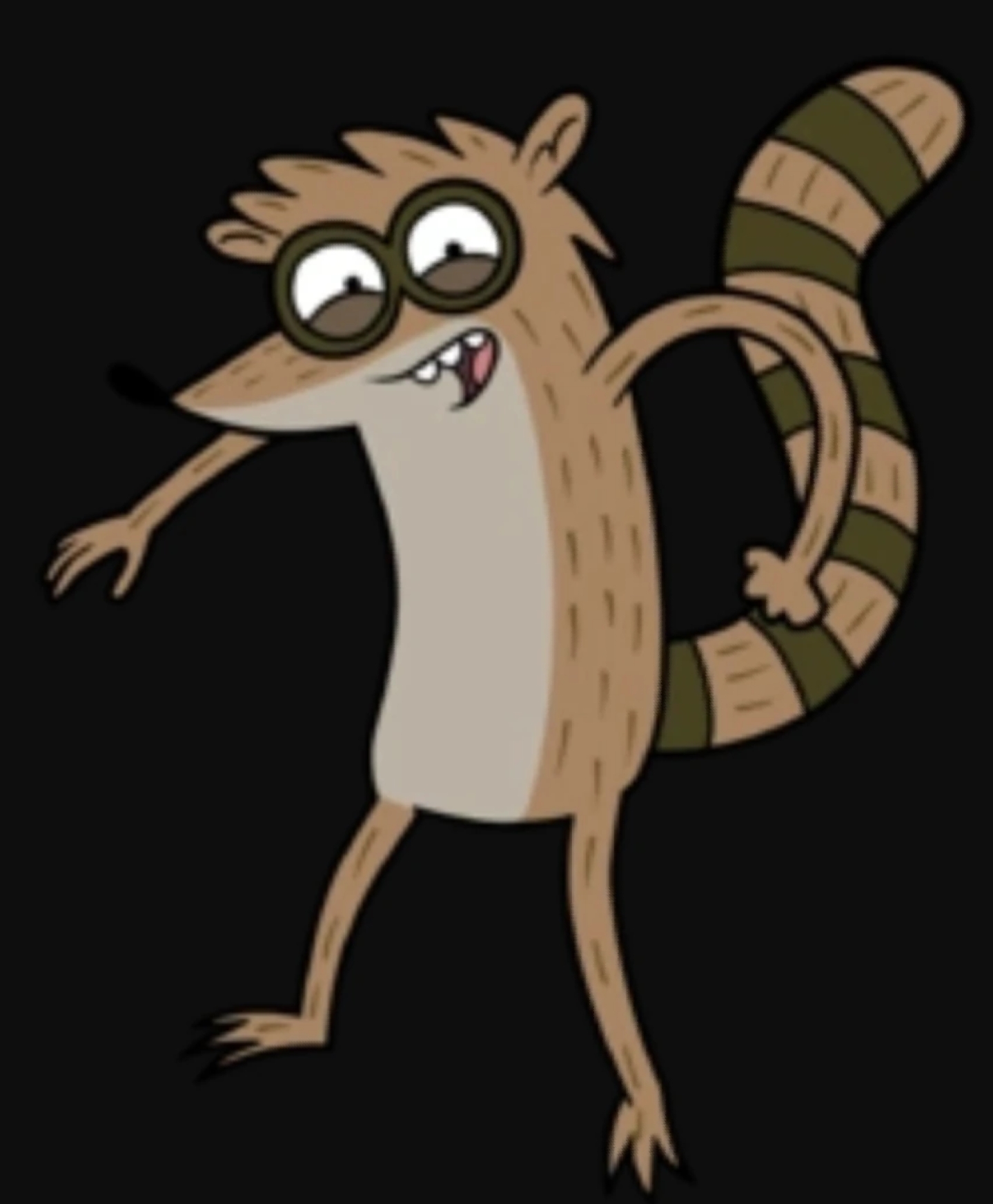 regular show rigby figure