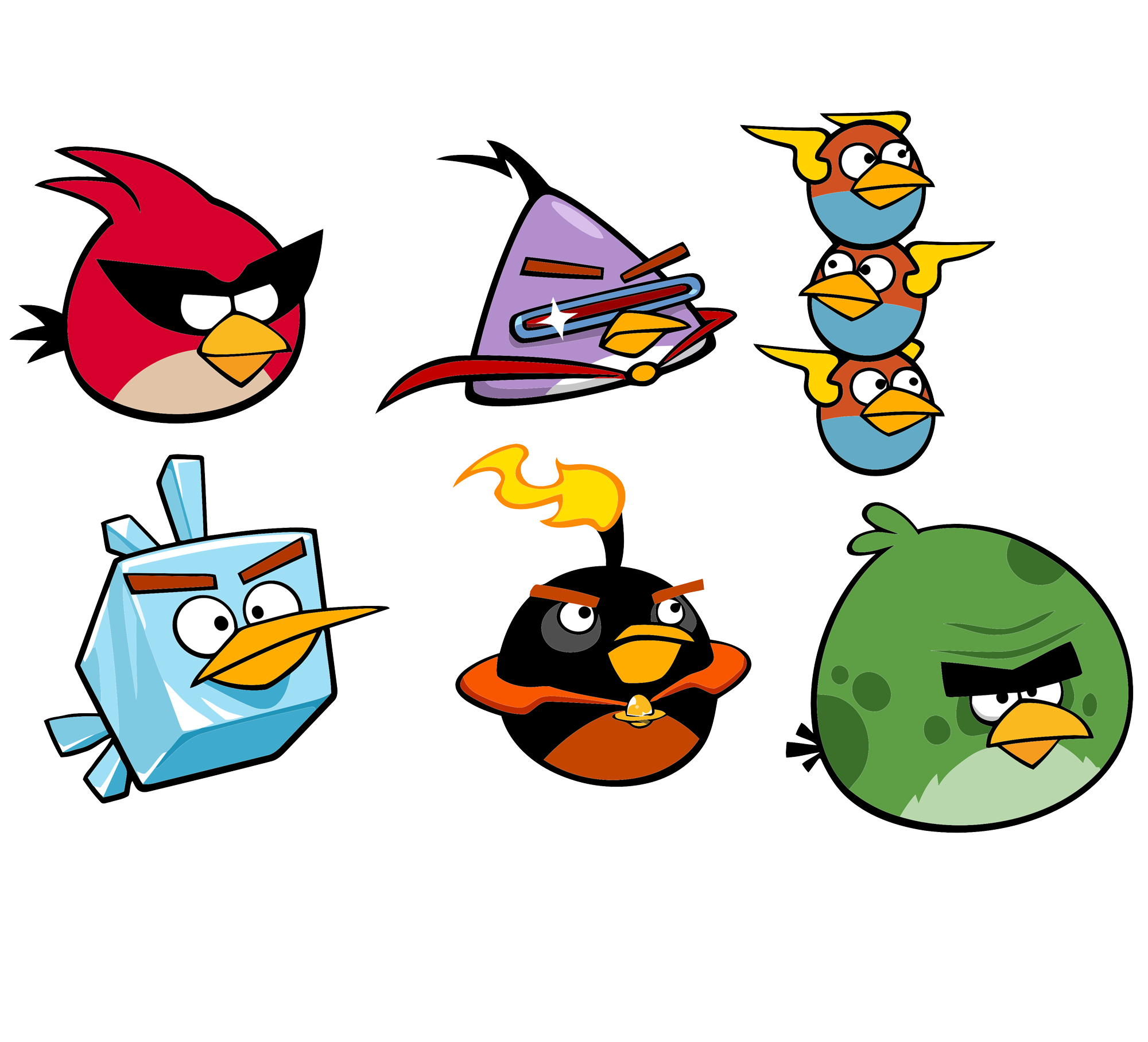 angry birds space characters