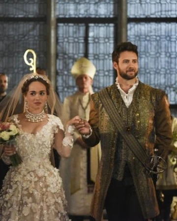 reign wedding dress