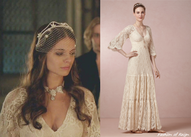 reign wedding dress