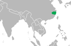 240px-Alligator sinensis Distribution