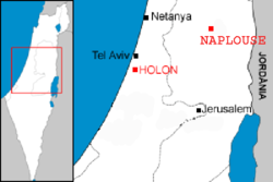Samaritan communities map