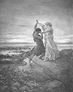 The wrestle of Jacob