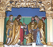 Mochenwangen Pfarrkirche Hochaltar Brotwunder