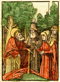 John the Baptist preaching - 1516