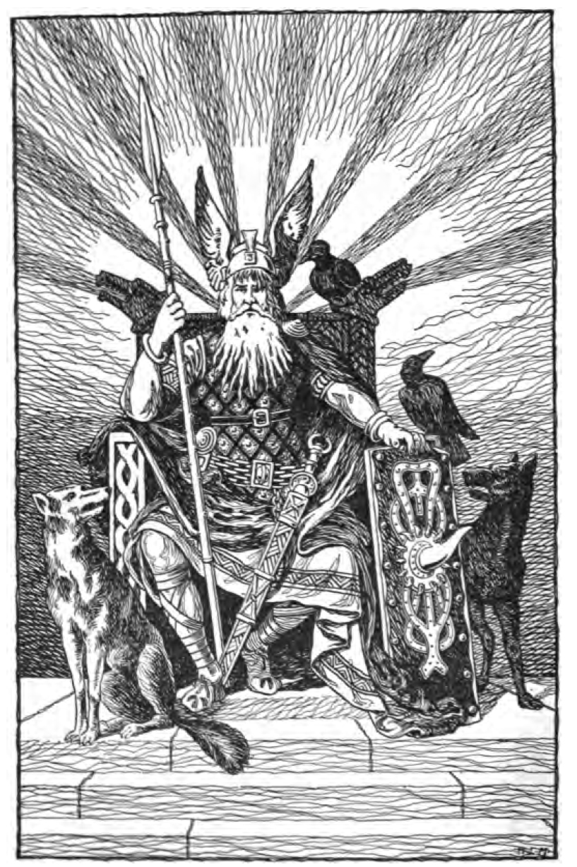 Geri and Freki Religionwiki FANDOM powered by Wikia