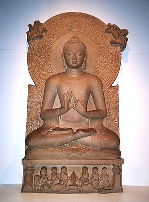 Buddha in Sarnath Museum (Dhammajak Mutra).jpg