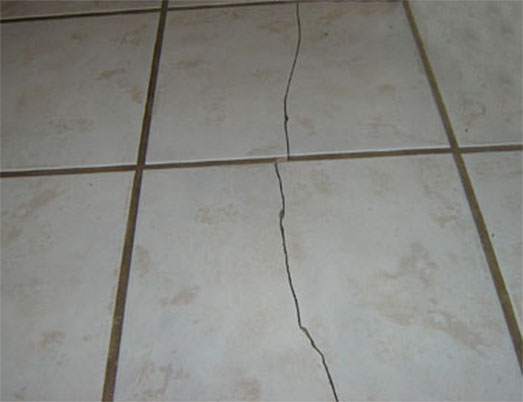 Floor Tile Defects Renopedia Wiki Fandom Ed By Wikia Installing A Surface Layer Of Backer Board Impregnated With Concrete Will Ilize The Floor Explains Home Improvement Expert Danny Lipford
