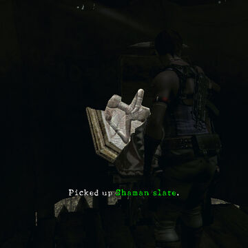 Shaman Slate Resident Evil Wiki Fandom