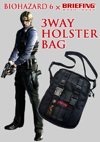 RE.NET Extra File Bi6 Briefing 3-way Holster Bag