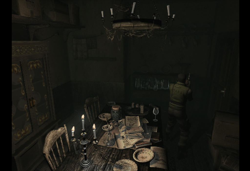 Resident Evil 1 Small Dining Room