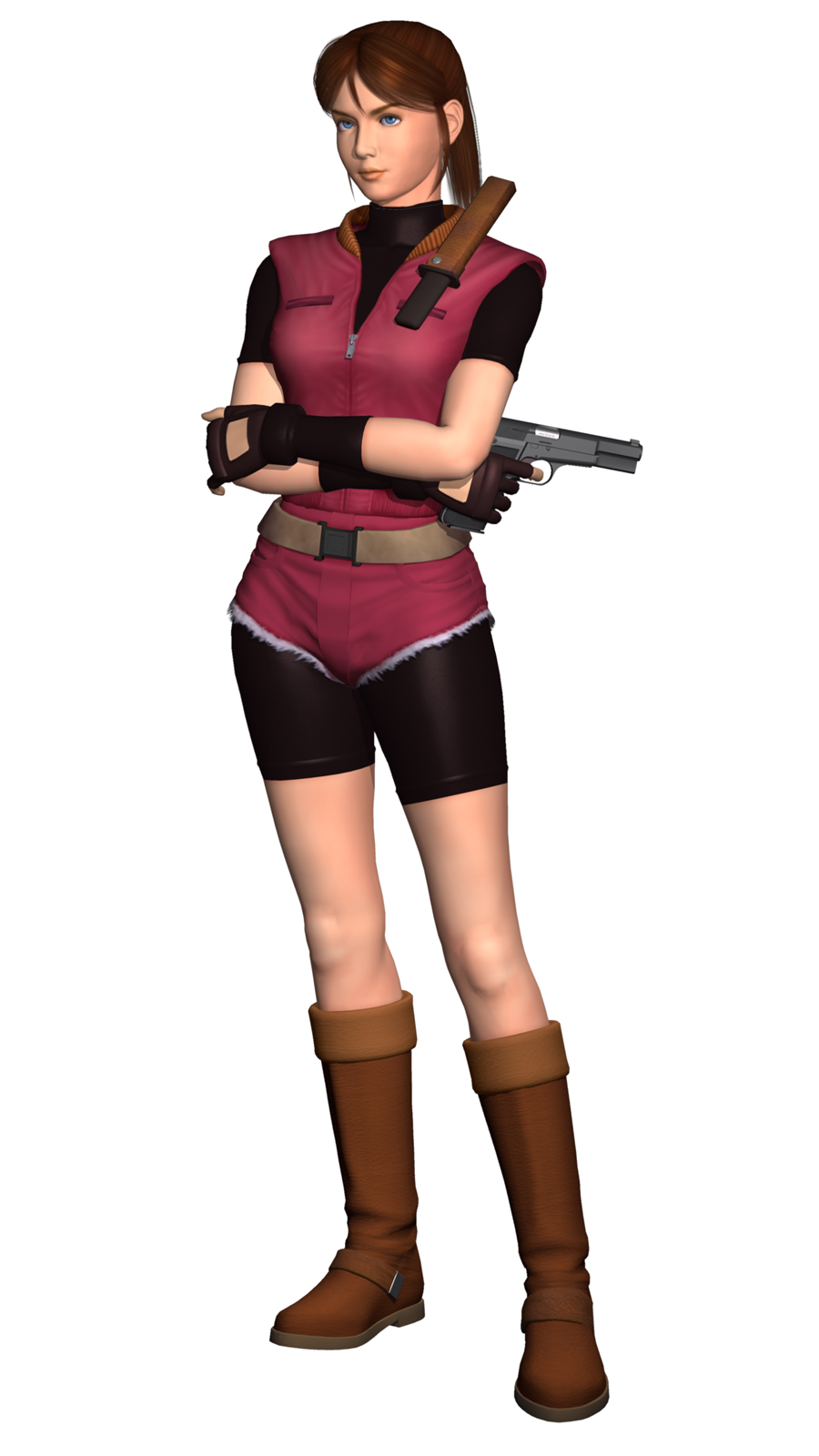 Image Resident Evil 2 Claire Redfield Render Resident Evil Wiki Fandom Powered By Wikia 3460