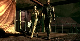 Wesker y Excella