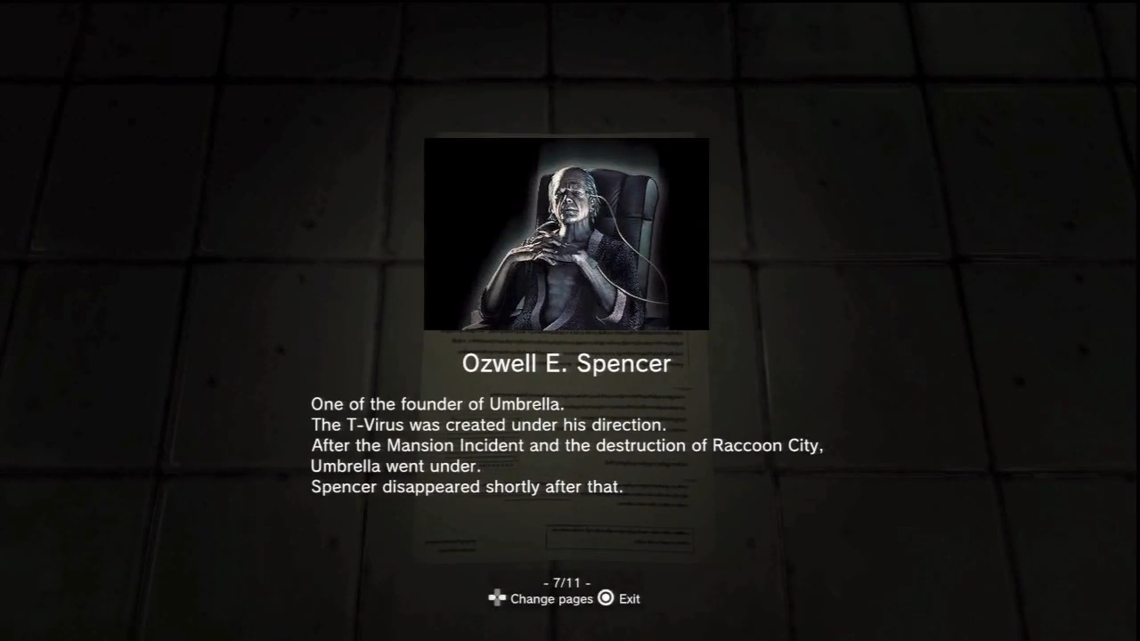 oswald spencer resident evil oswald spencer resident evil