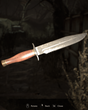 Survival Knife Re7 Resident Evil Wiki Fandom