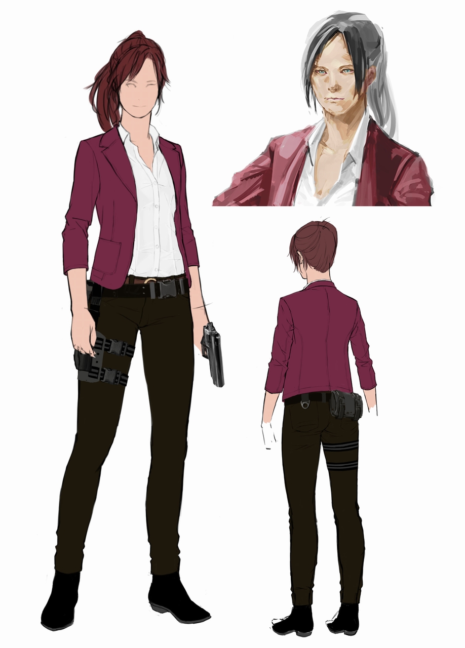 Image Resident Evil Revelations 2 Claire Redfield Concept Art 