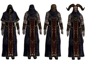 Purple clad Cultists Resident Evil 4