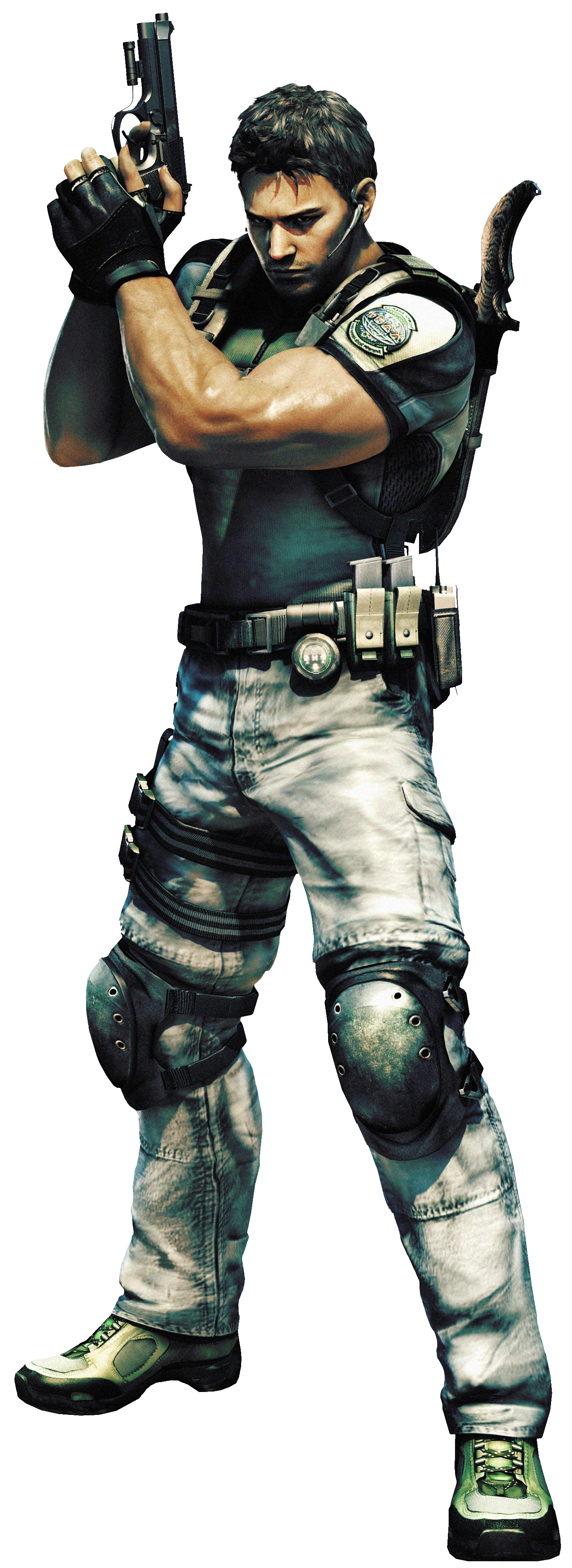 Image Resident Evil 5 Chris Redfield Render 01 Alphapng Resident 