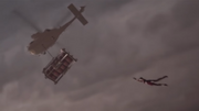 Ada escapes from Raccoon City