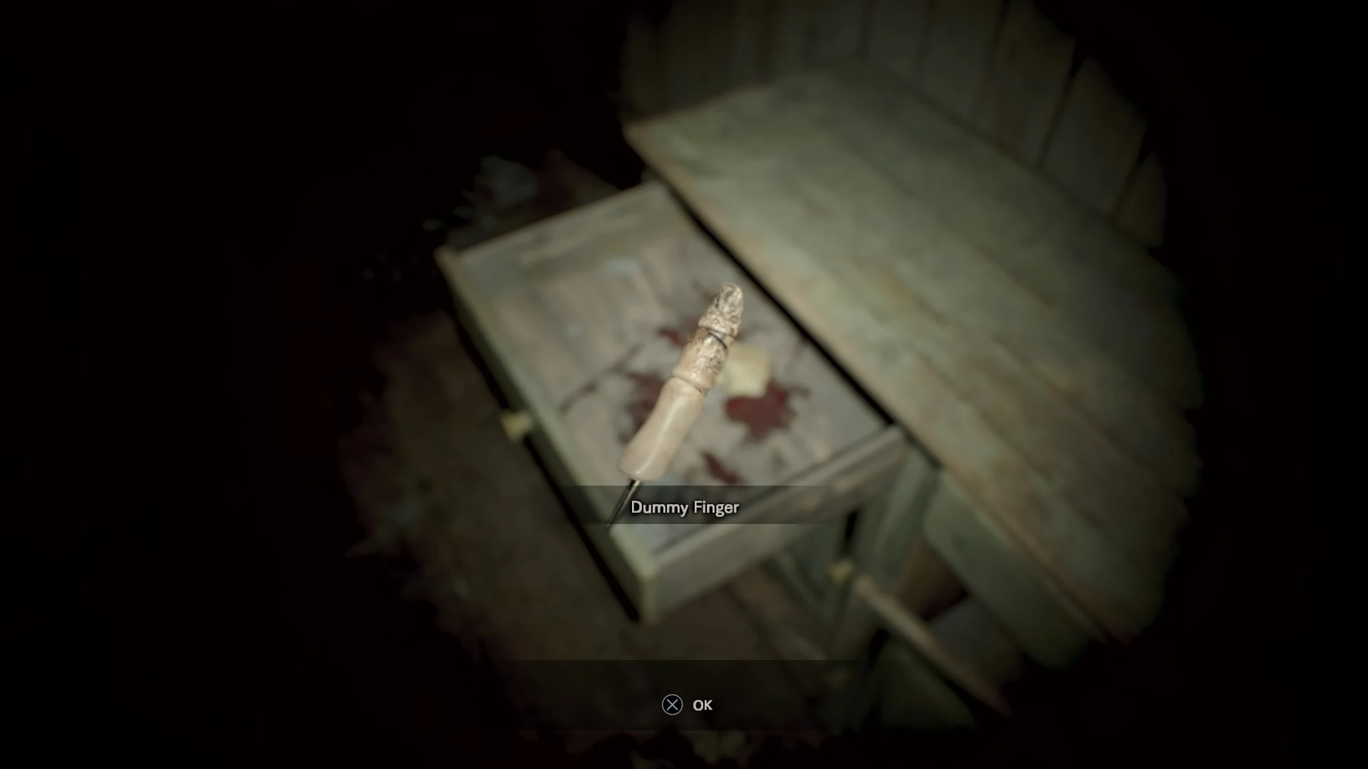 Resident Evil 7 Dummy Finger