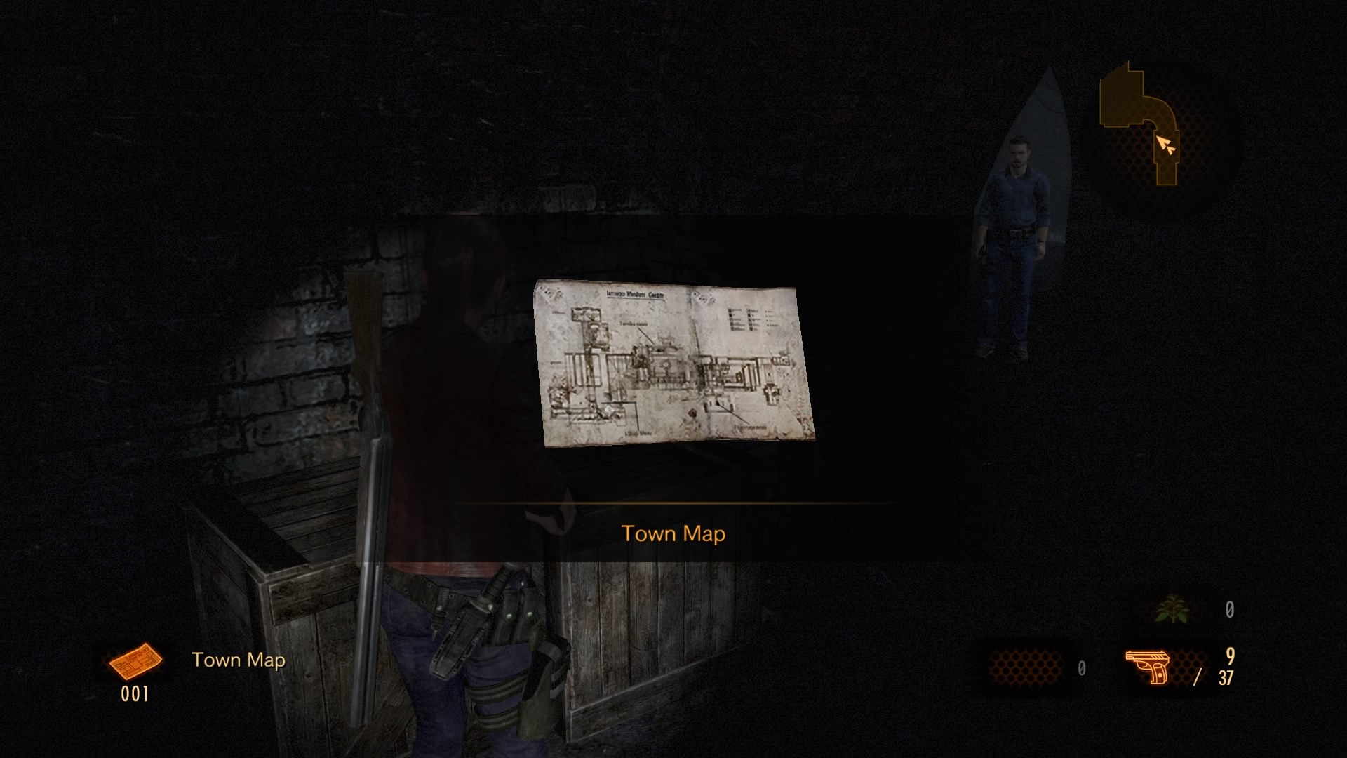 resident evil 4 town map