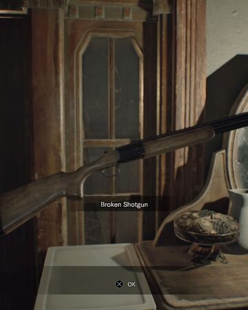 Broken Shotgun Resident Evil Wiki Fandom