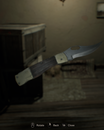 Knife Re7 Resident Evil Wiki Fandom