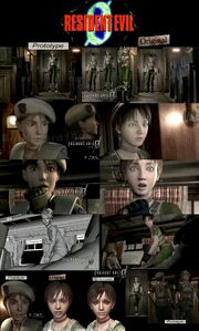 Bio0 Rebecca Gamecube Beta Intro Vs Final vs HD