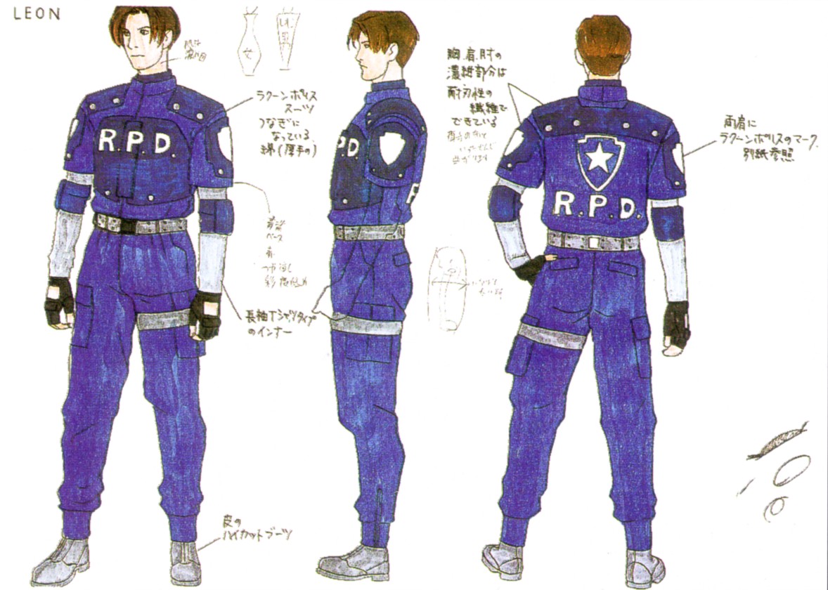 Image - Leon Concept Art.jpg | Resident Evil Wiki | FANDOM powered by Wikia