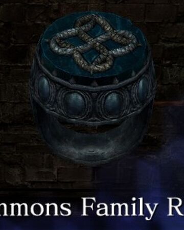 Simmons Family Ring Resident Evil Wiki Fandom