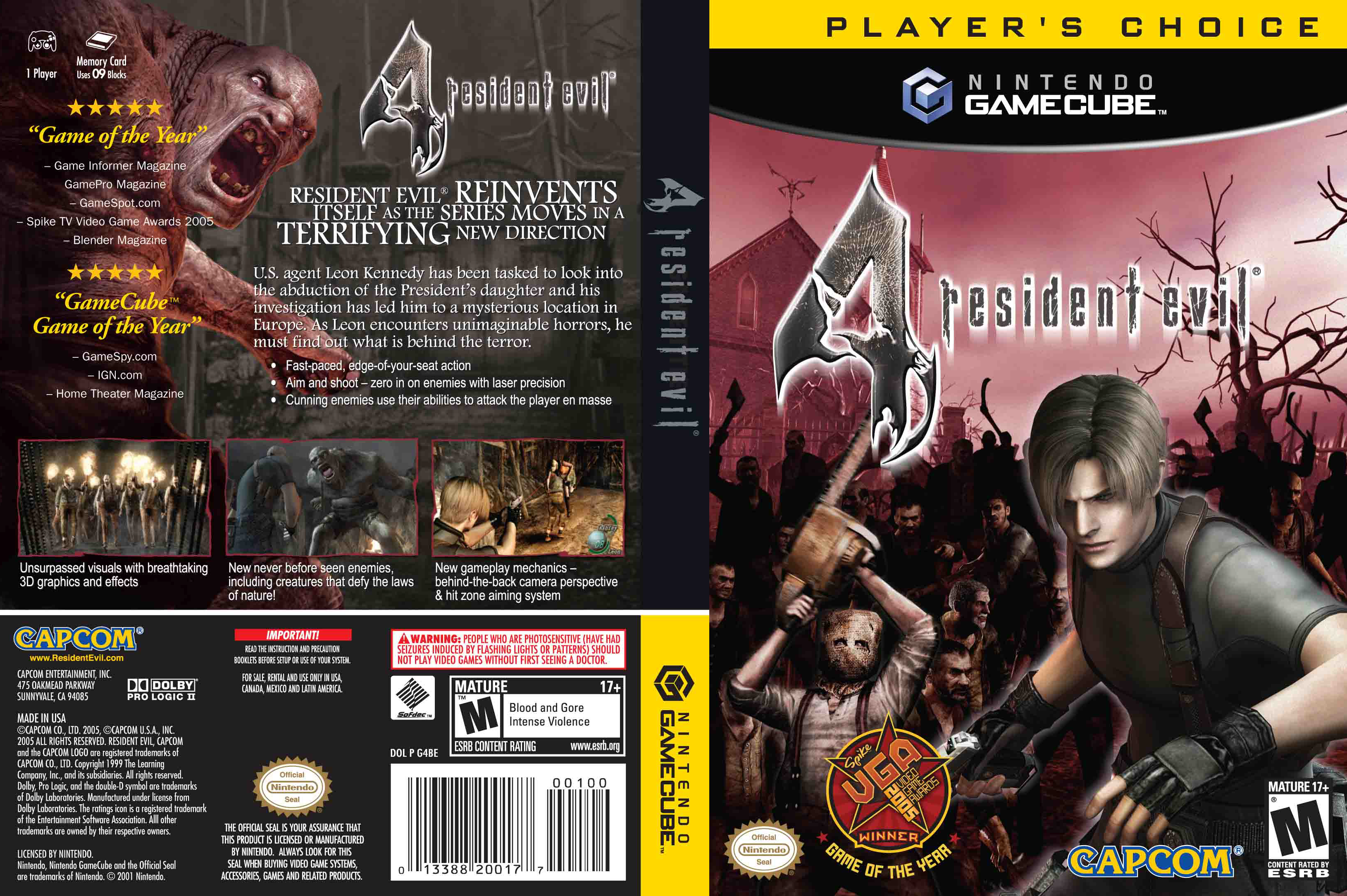 resident evil 4 gamecube