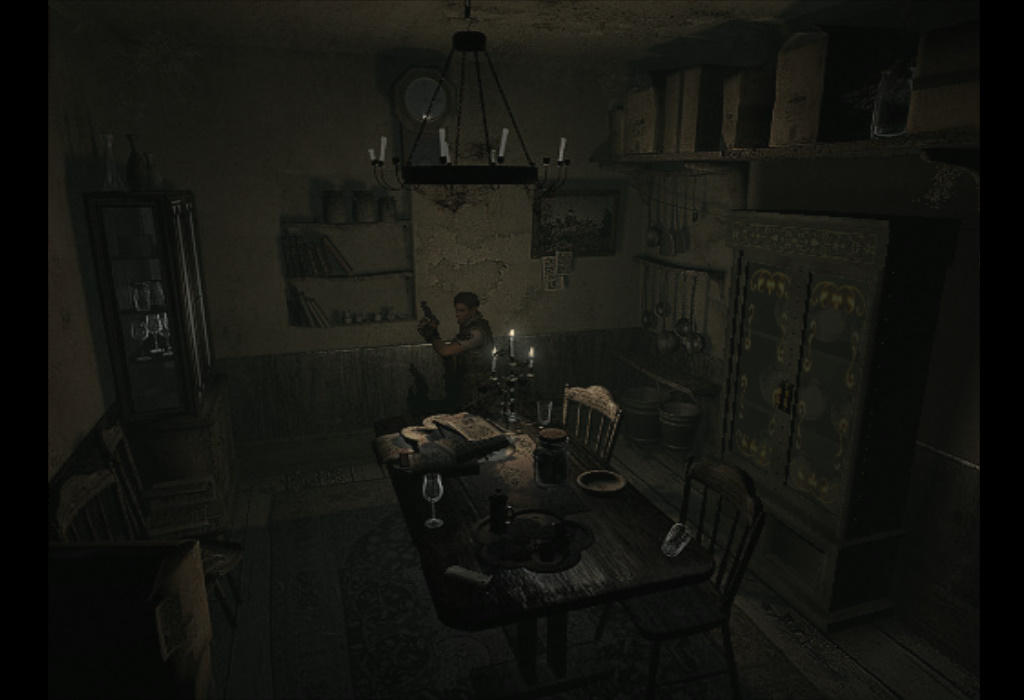 Resident Evil Dining Room