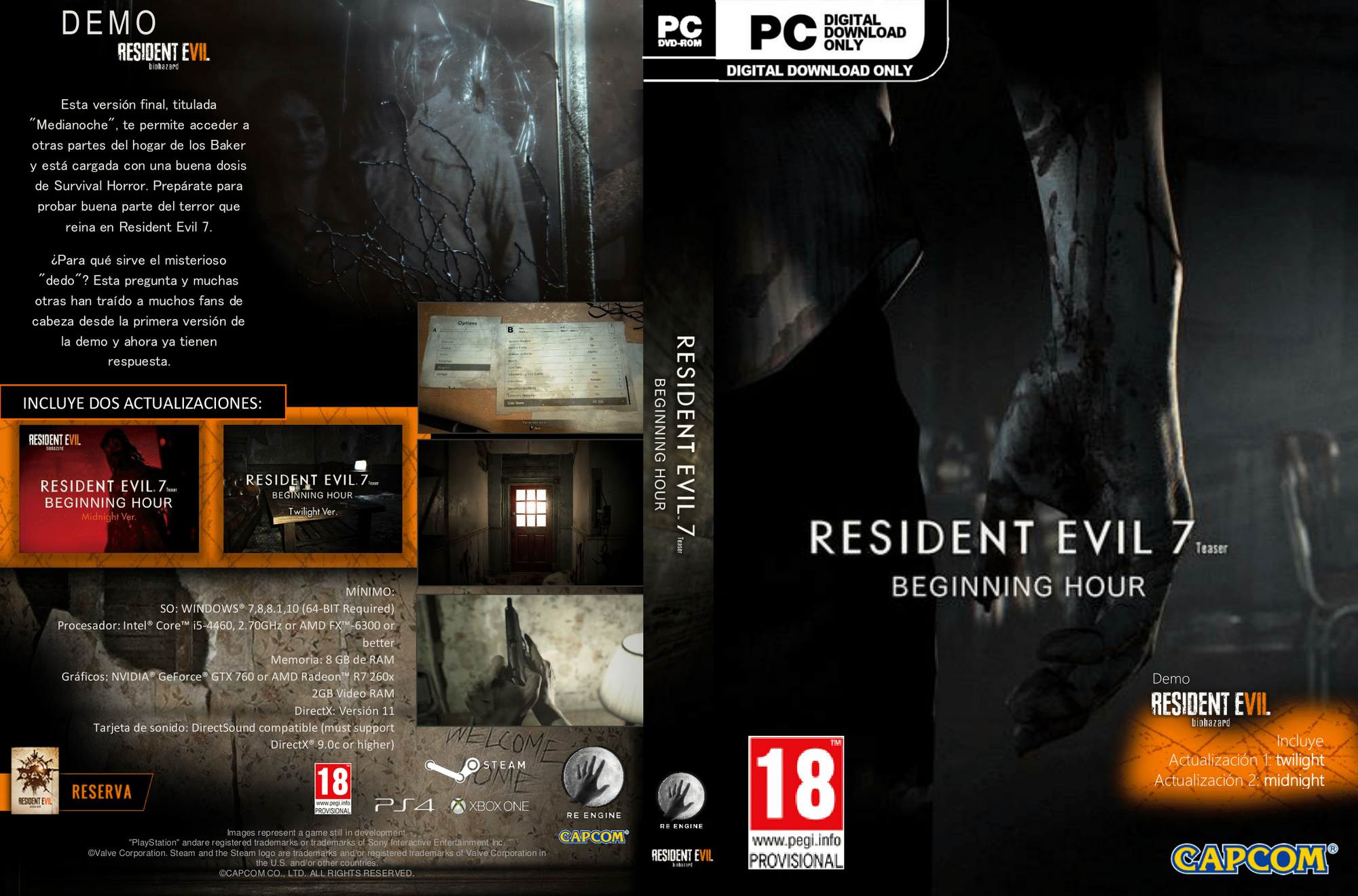 Resident evil 7 часы. Resident Evil 7: Biohazard обложка PC. Resident Evil 7 ps4. Резидент эвил 7 диск.