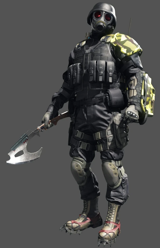 Image Hunk in Umbrella Corps.jpg Resident Evil Wiki FANDOM