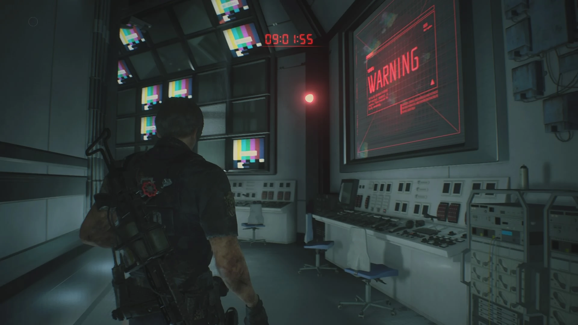 Monitor room (RE2 remake, Laboratory) Resident Evil Wiki Fandom