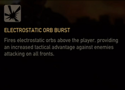 Electrostatic Orb Burst